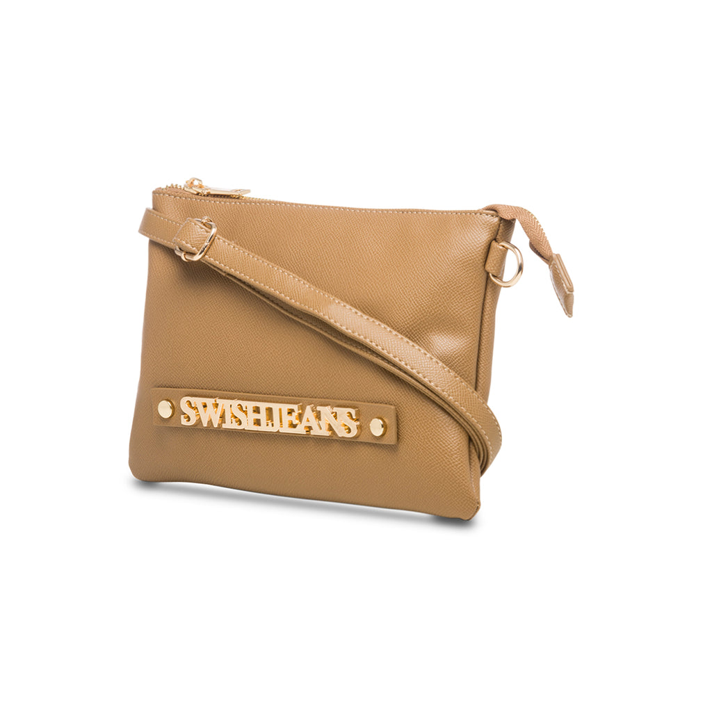 Borsa a tracolla rosa con logo frontale Swish Jeans Scorpion