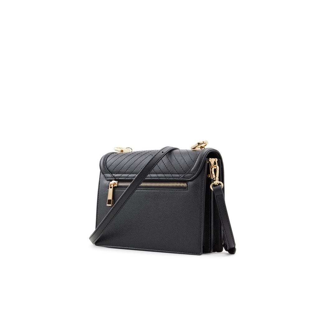 Borsa a tracolla nera con catena decorativa ALDO Laisby