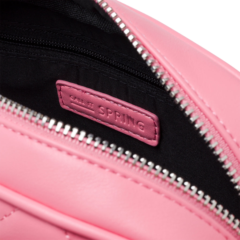 Borsa a tracolla rosa in pelle vegana trapuntata Call It Spring Jools