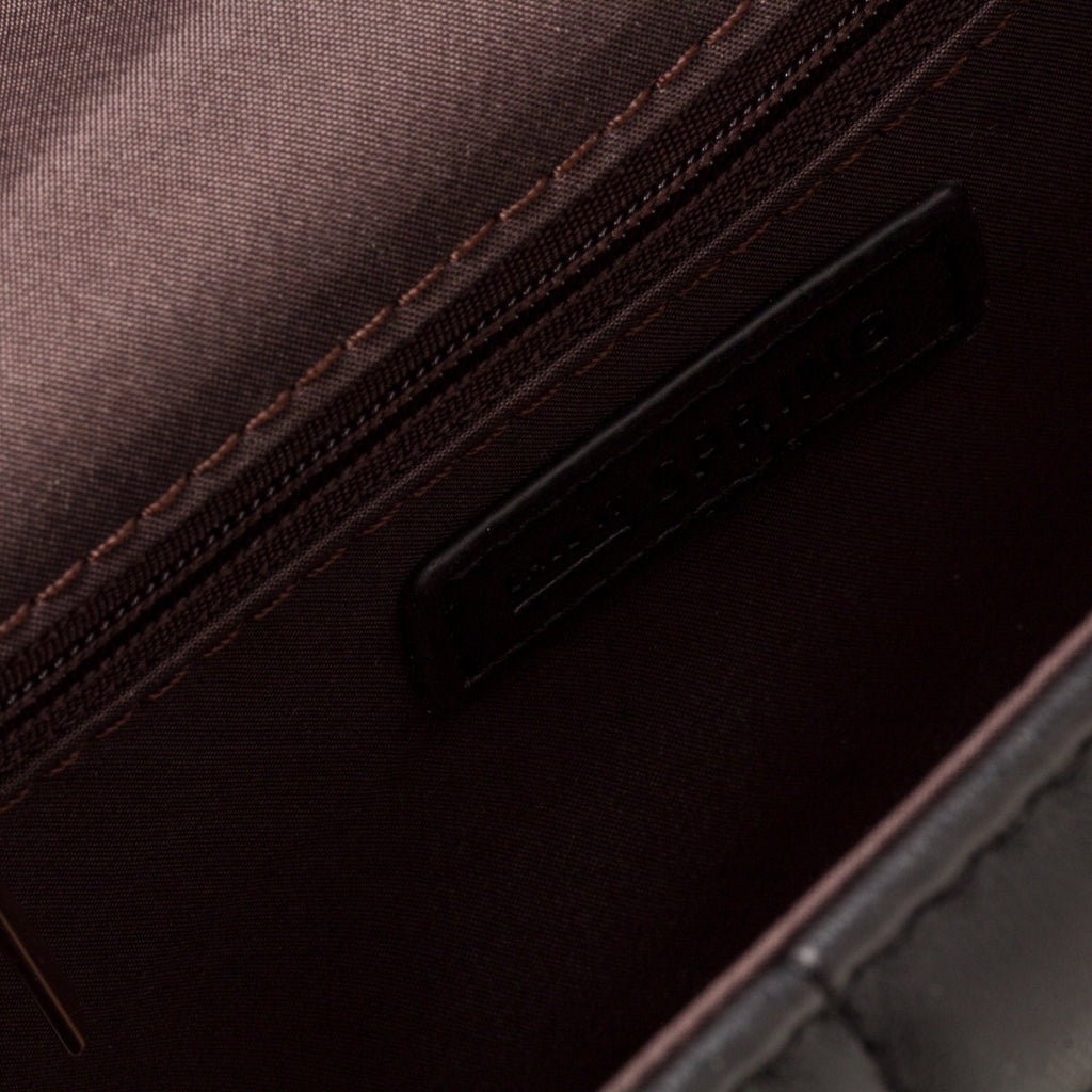 Borsa a tracolla nera da donna in pelle vegana trapuntata Call It Spring Dariah