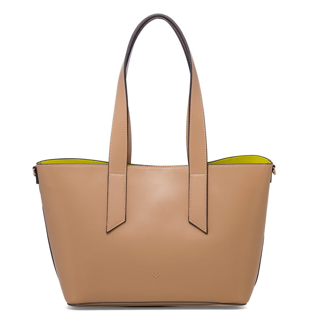 Borsa a tracolla beige da donna in pelle vegana Call It Spring Rubi