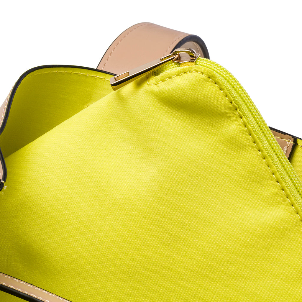 Borsa a tracolla beige da donna in pelle vegana Call It Spring Rubi