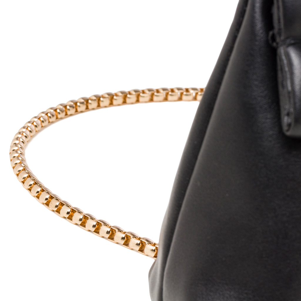 Borsa a tracolla nera da donna Lora Ferres