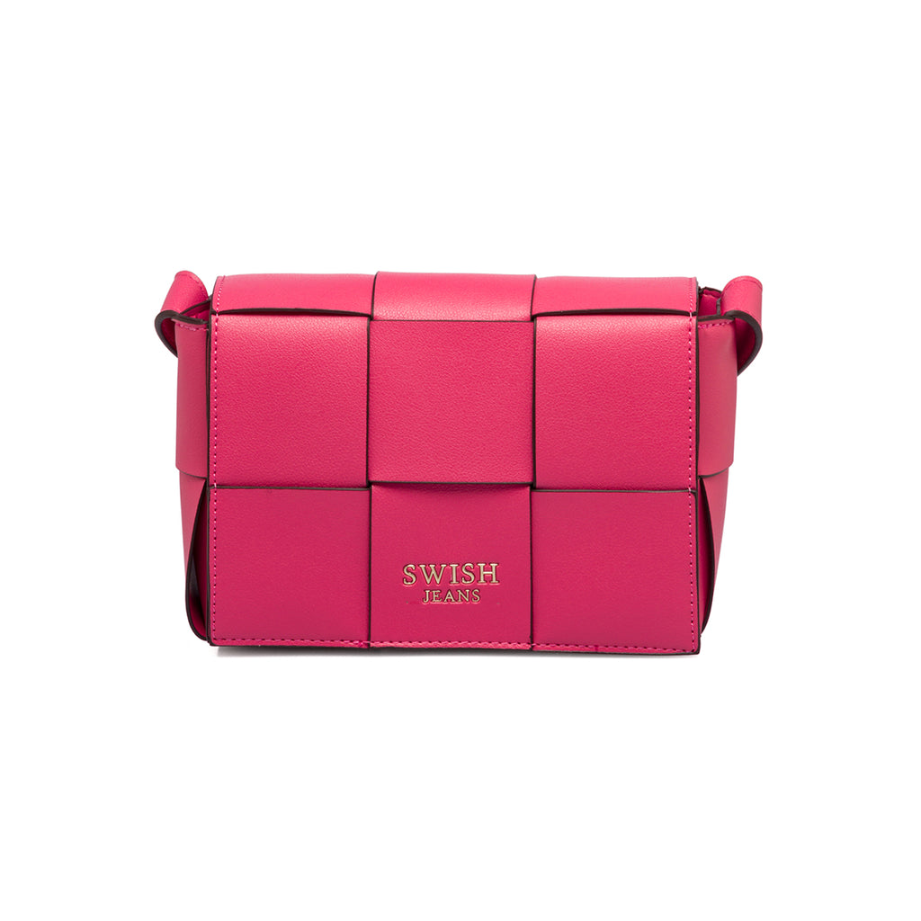 Borsa a tracolla fucsia da donna Swish Jeans Aria