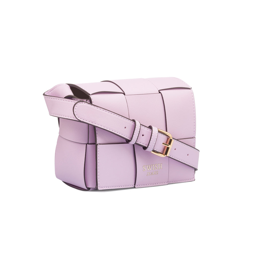 Borsa a tracolla lilla da donna Swish Jeans Aria
