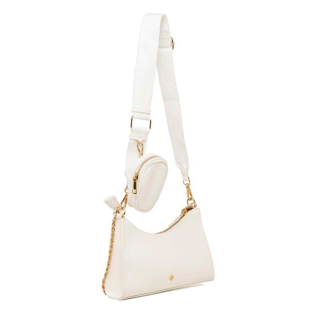 Borsa bianca da donna con portamonete Call It Spring Adreddia