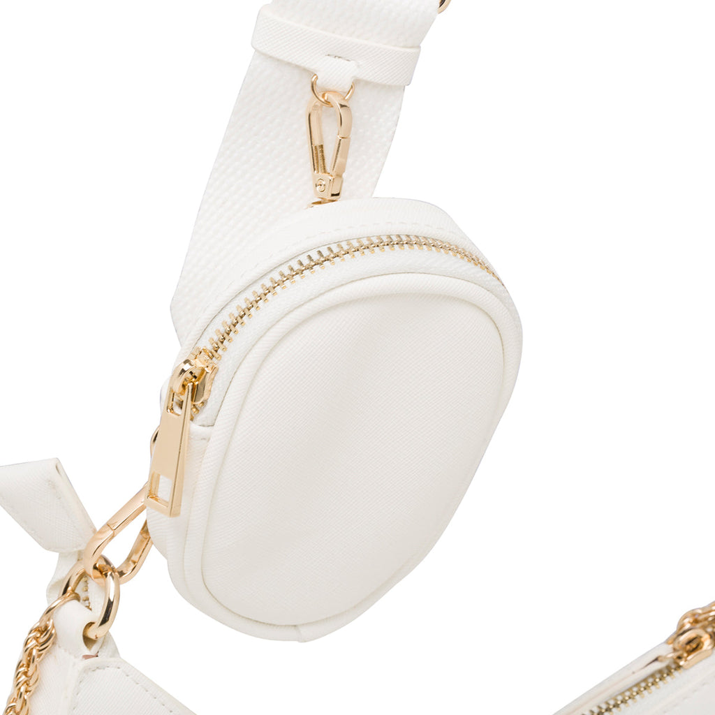 Borsa bianca da donna con portamonete Call It Spring Adreddia