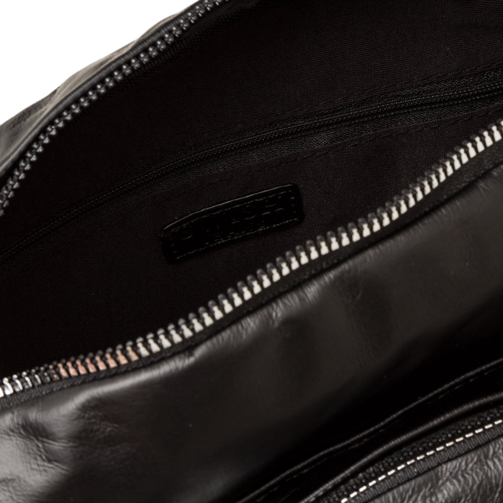 Borsa a tracolla nera da donna con pochette rimovibile Swish Jeans