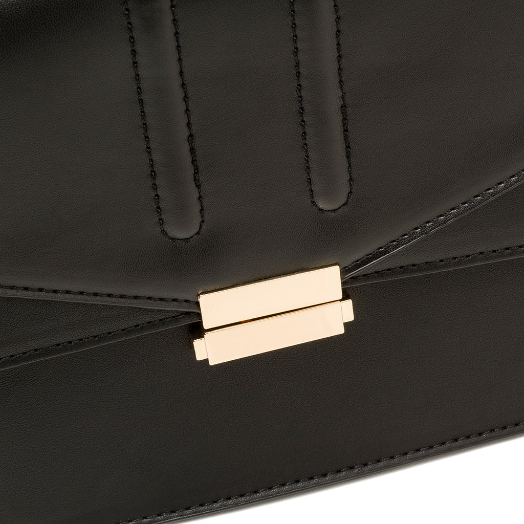 Borse nera da donna con tracolla a catena Lora Ferres