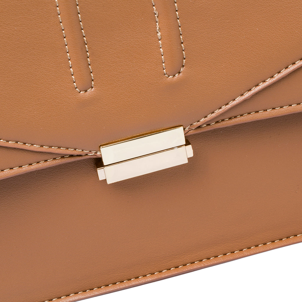 Borse marrone da donna con tracolla a catena Lora Ferres