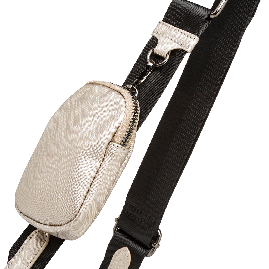 Borsa argento da donna con tracolla a catena lora Ferres