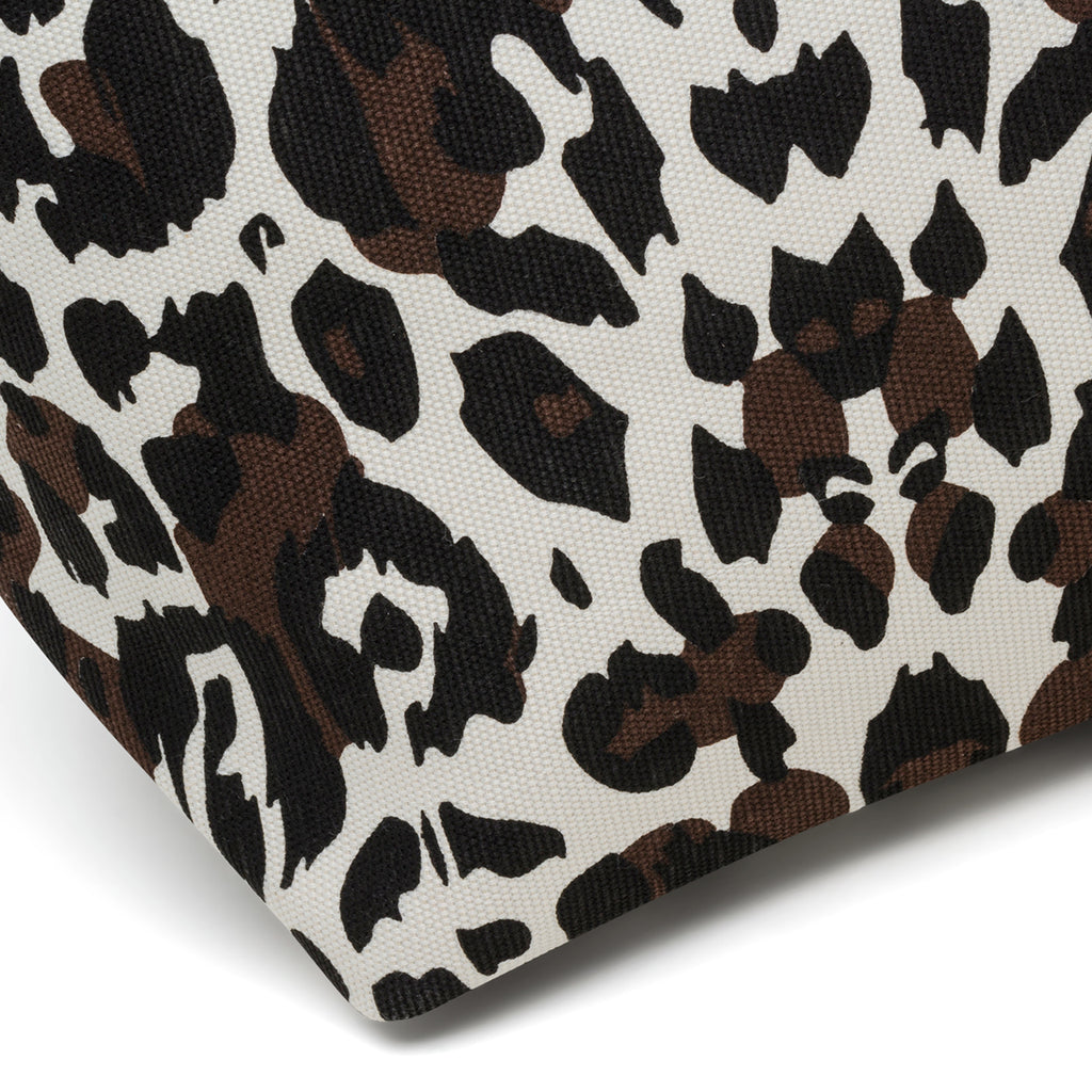Borsa da mare con stampa animalier Lora Ferres