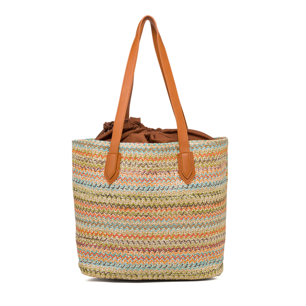 Borsa da mare multicolore in corda da donna Swish Jeans