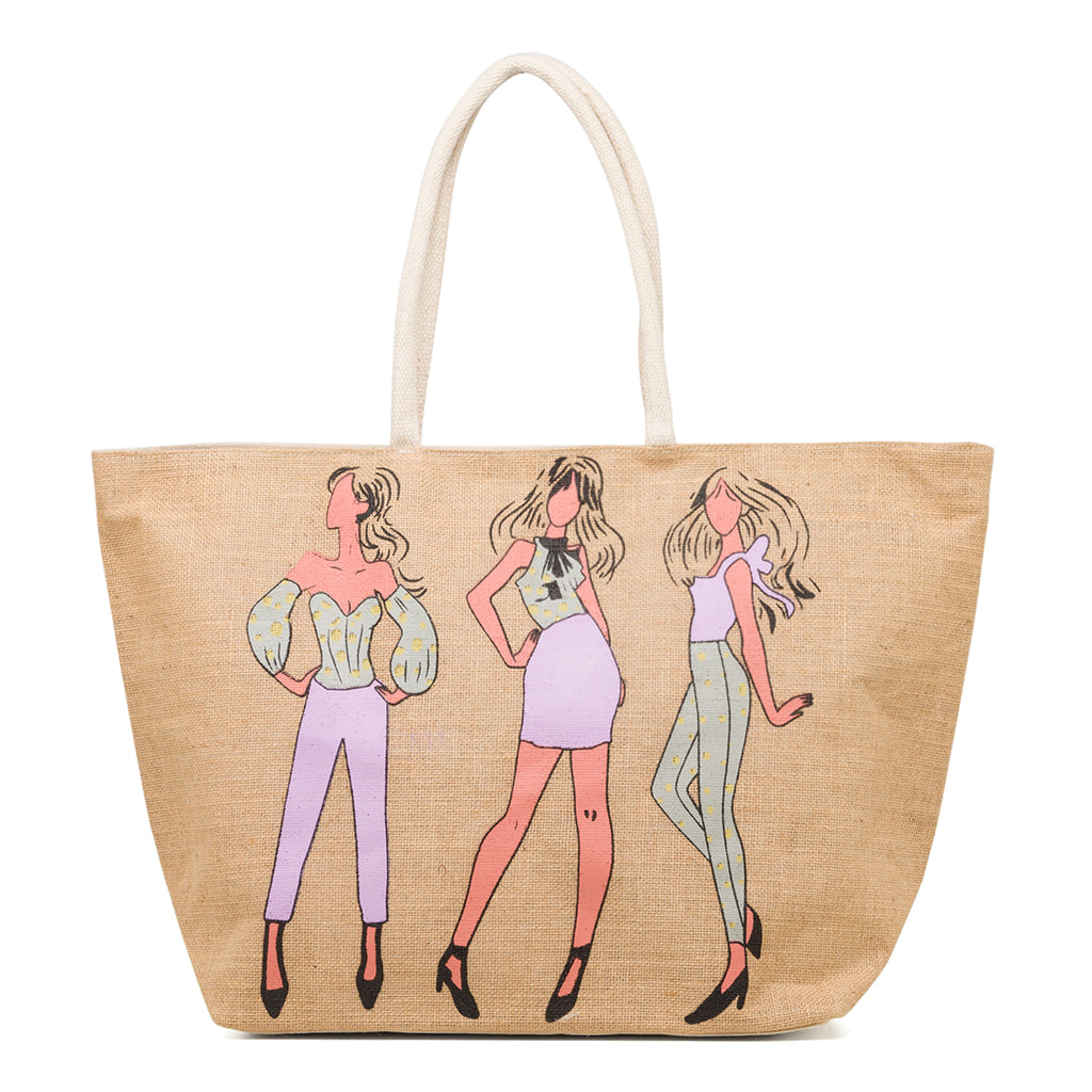 Borsa da mare in corda da donna Swish Jeans