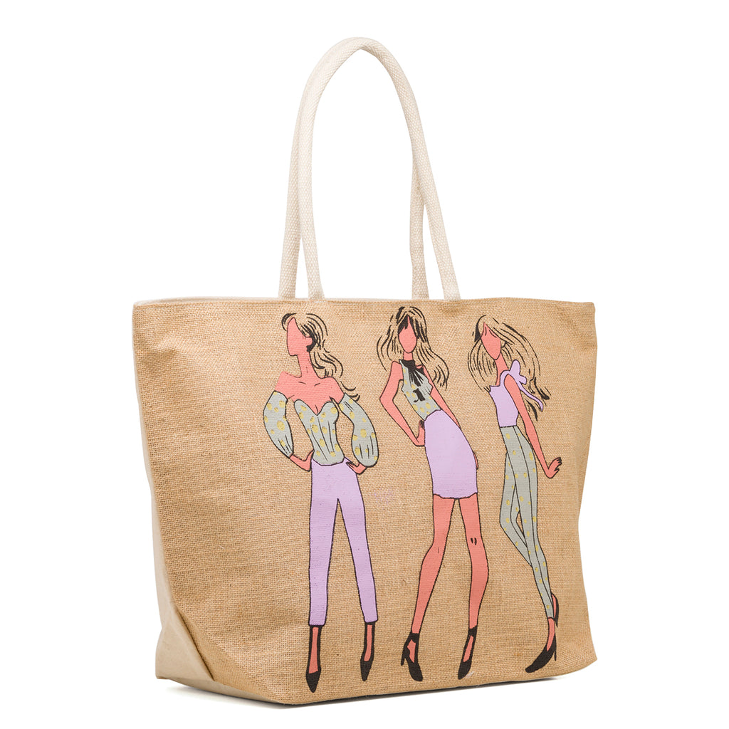 Borsa da mare in corda da donna Swish Jeans