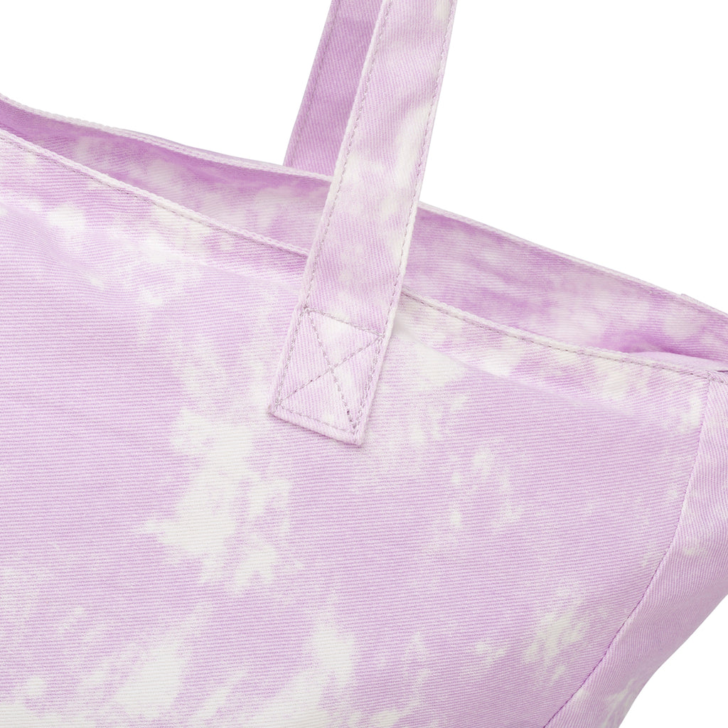 Borsa da mare lilla e bianca da donna Lora Ferres On The Beach