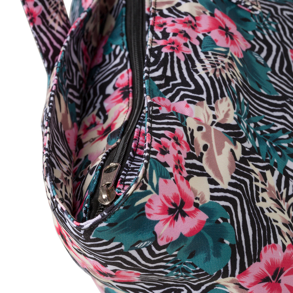 Borsa da mare con stampa floreale da donna Lora Ferres On The Beach