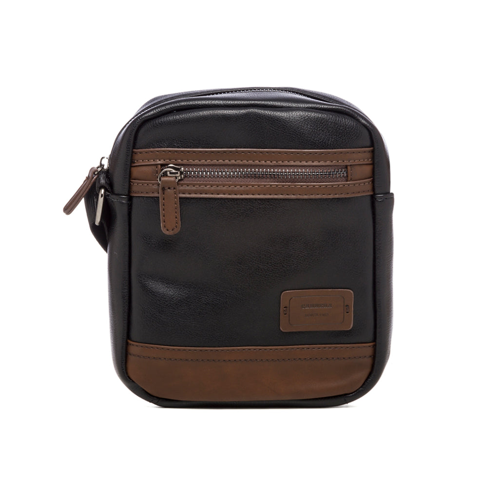 Borsello nero con tasca esterna Carrera Jeans Madison