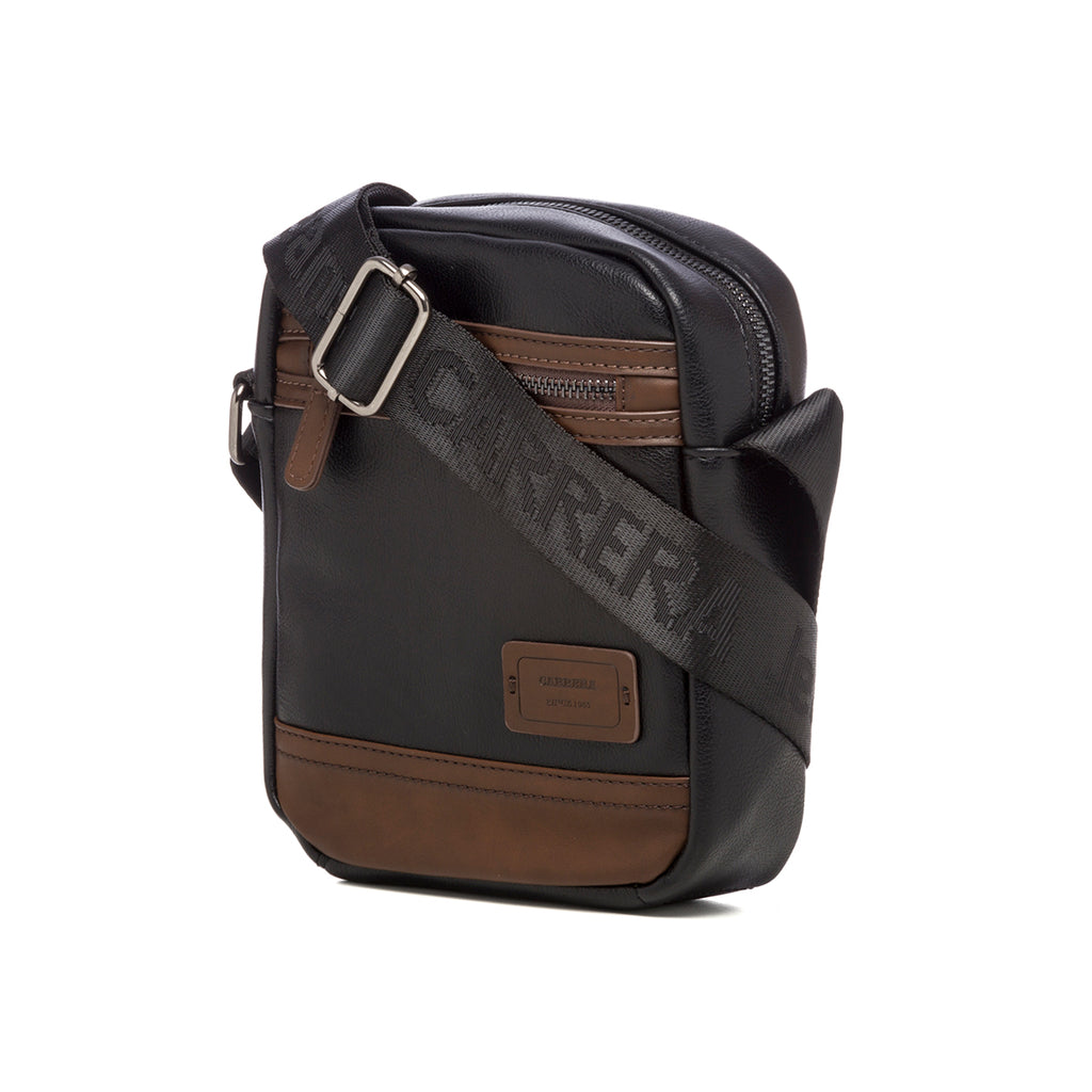 Borsello nero con tasca esterna Carrera Jeans Madison