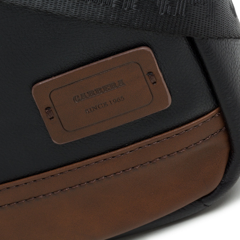 Borsello nero con tasca esterna Carrera Jeans Madison