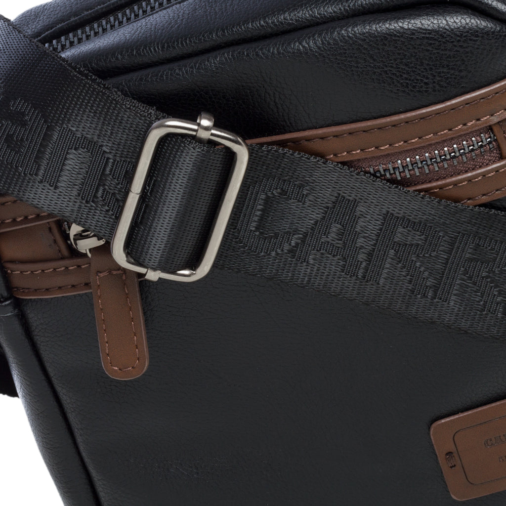 Borsello nero con tasca esterna Carrera Jeans Madison