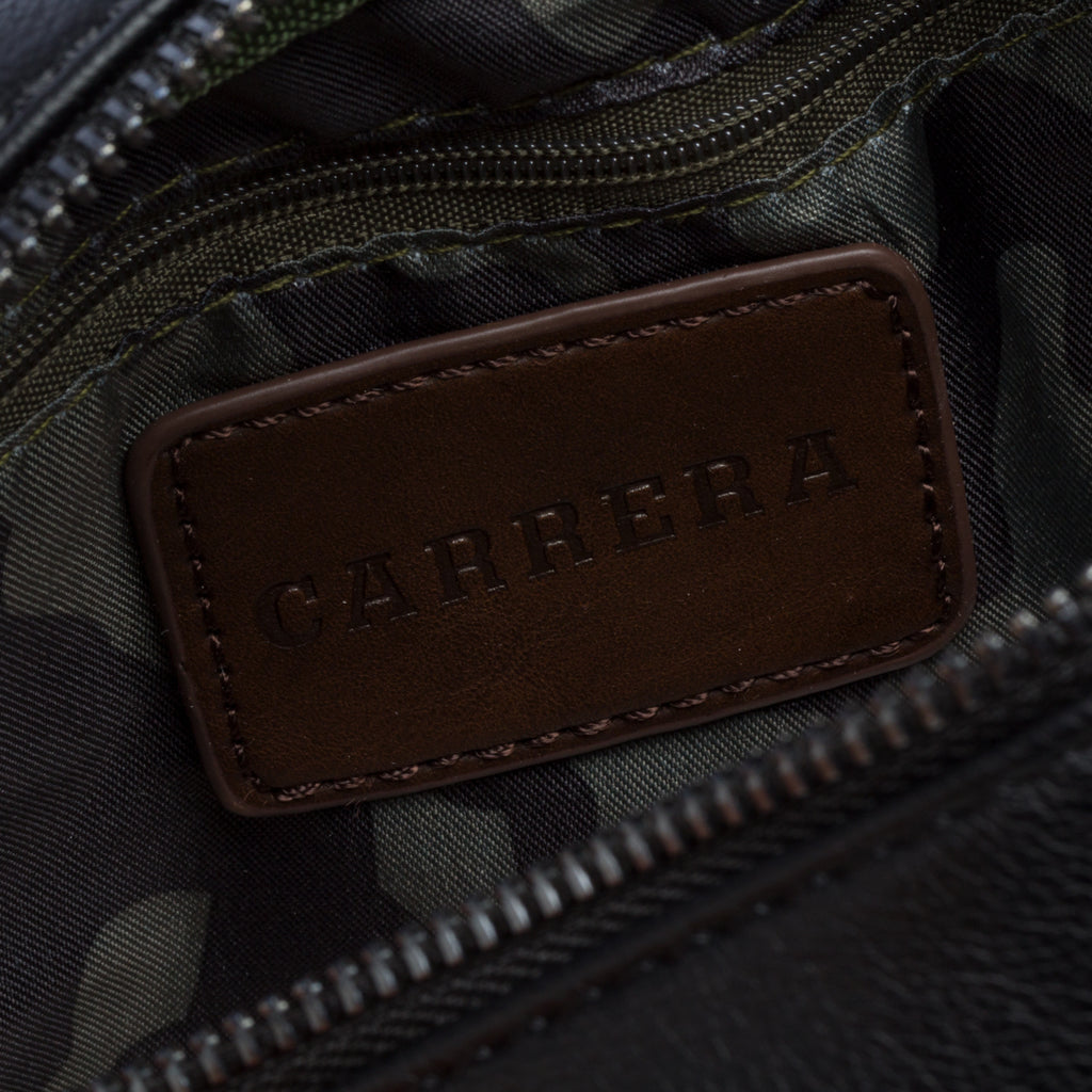 Borsello nero con tasca esterna Carrera Jeans Madison