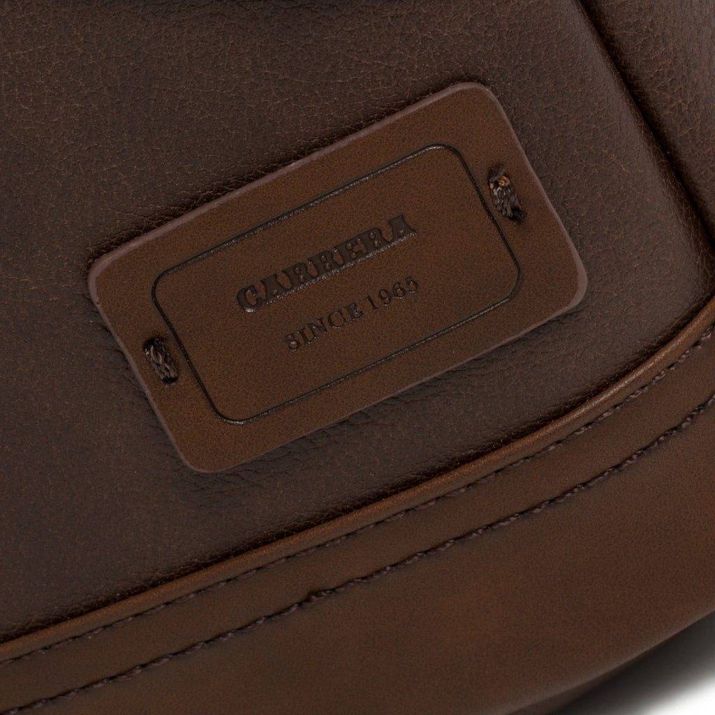 Borsello marrone con tasca esterna Carrera Jeans Madison
