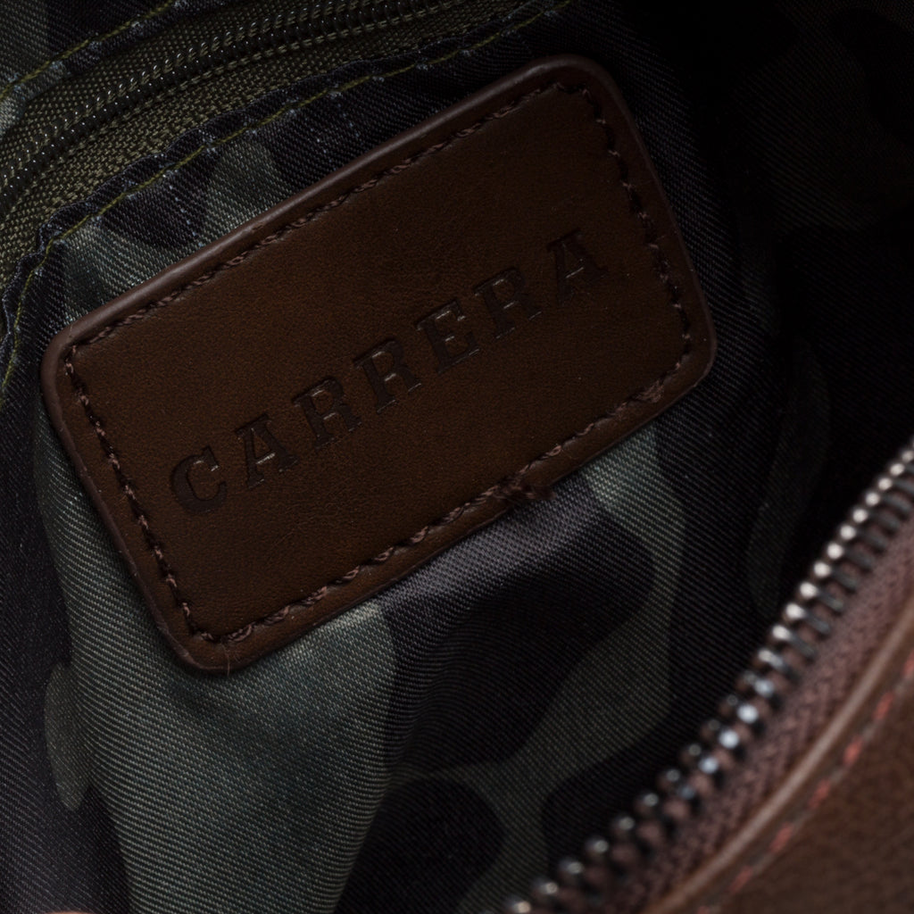 Borsello marrone con tasca esterna Carrera Jeans Madison