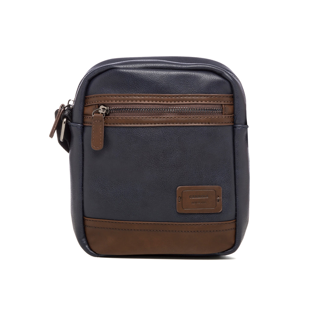 Borsello blu con tasca esterna Carrera Jeans Madison