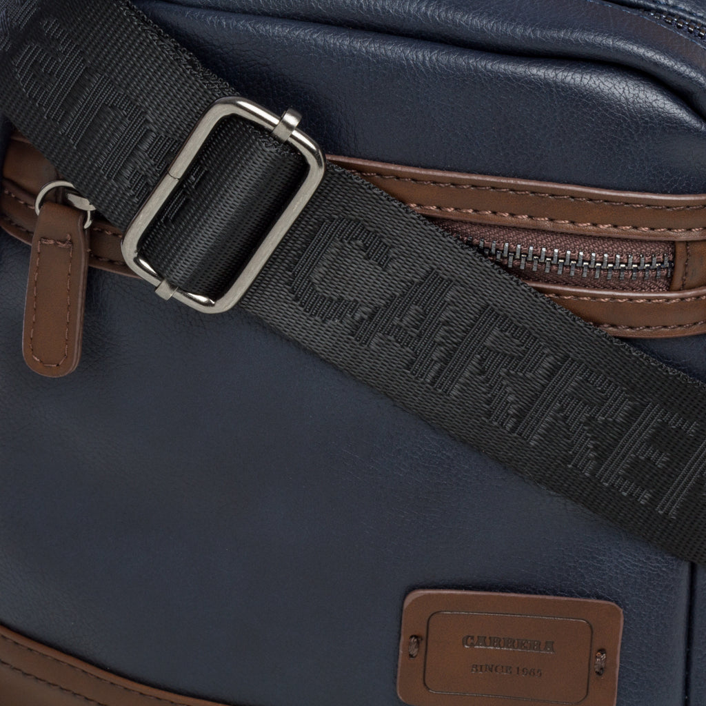 Borsello blu con tasca esterna Carrera Jeans Madison