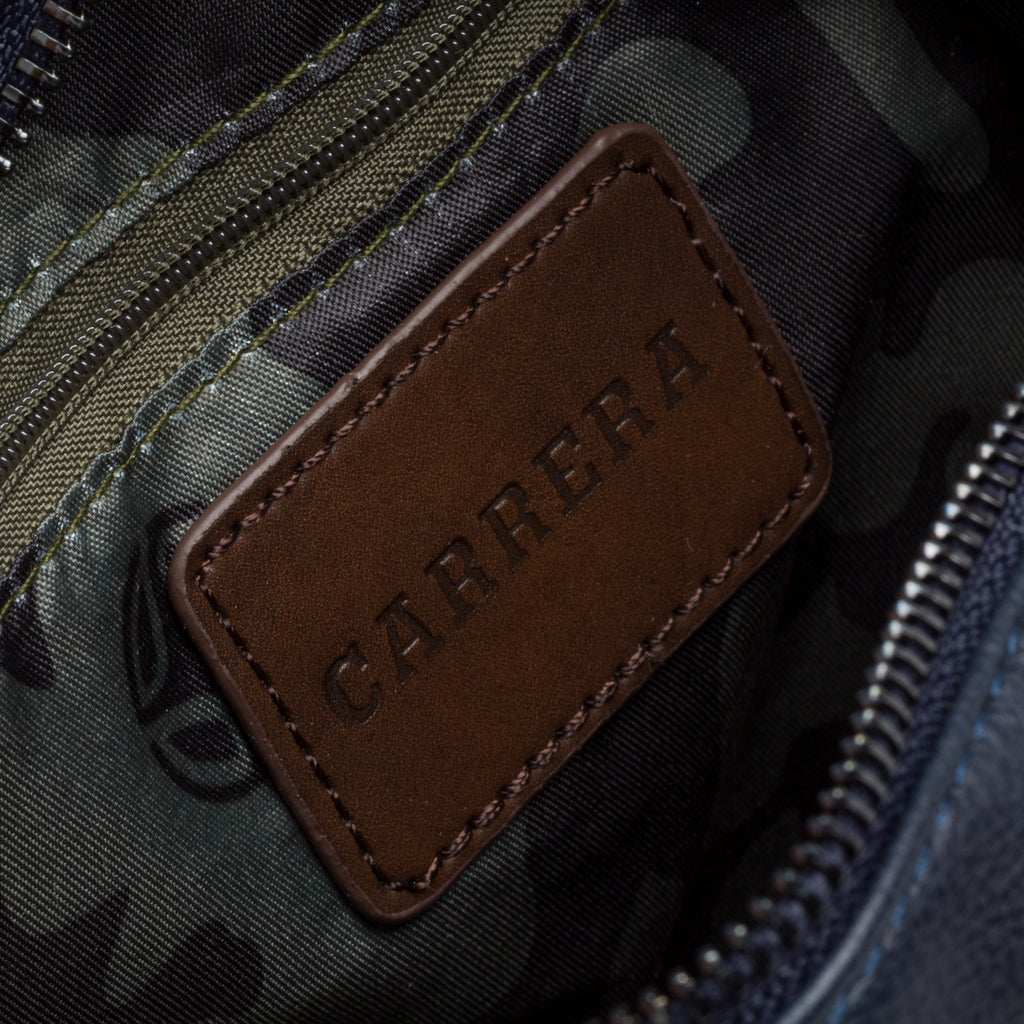 Borsello blu con tasca esterna Carrera Jeans Madison