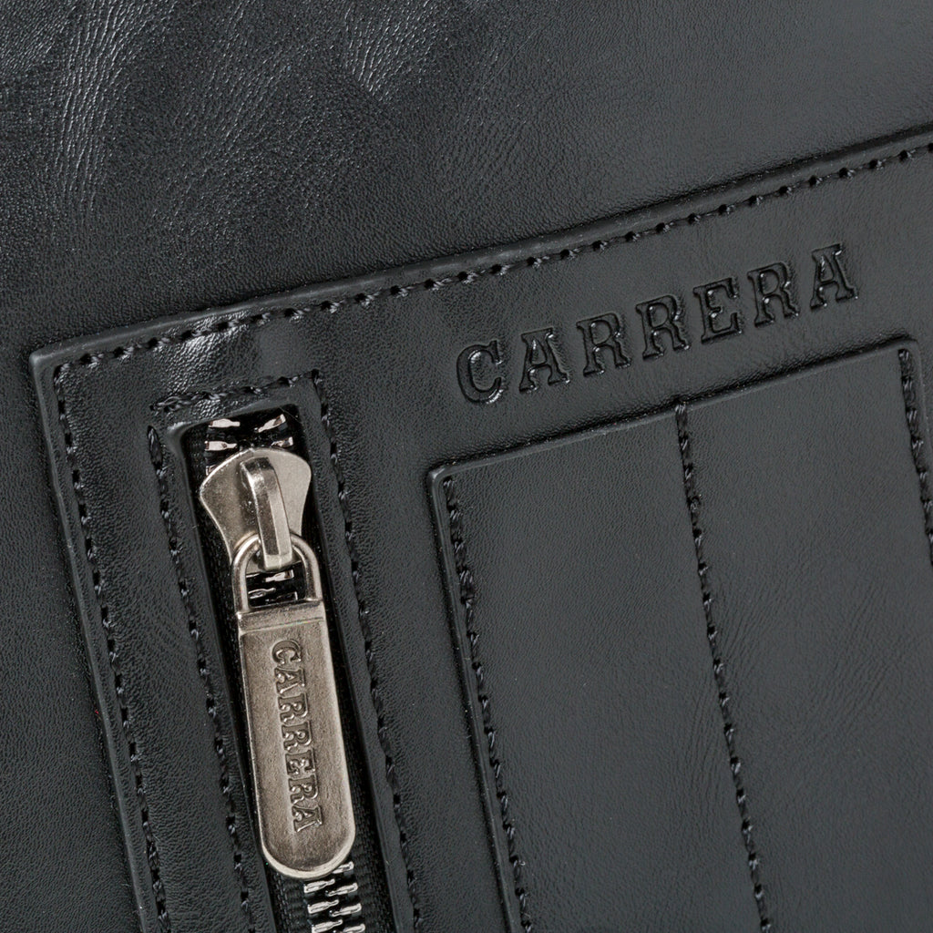 Borsello nero con tasche esterne Carrera Jeans Davie