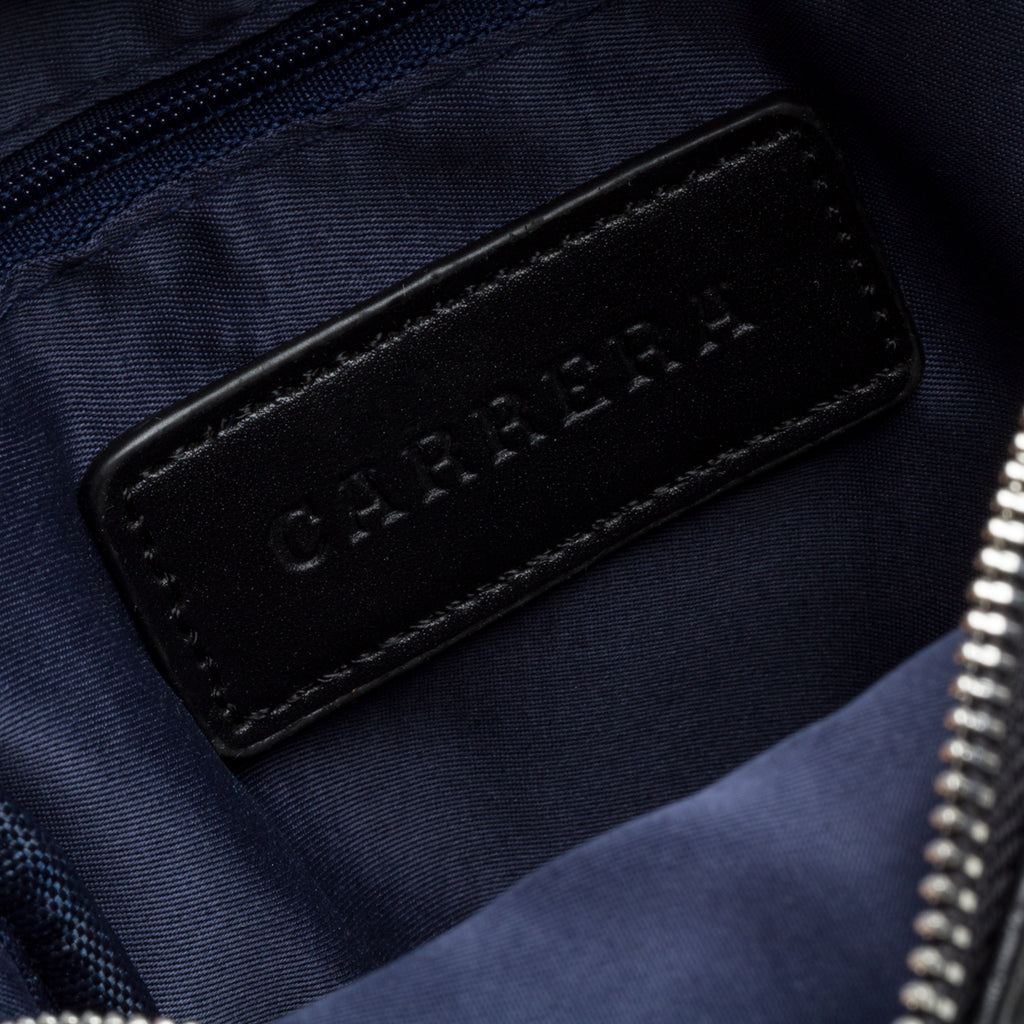 Borsello nero con tasca esterna Carrera Jeans Newport