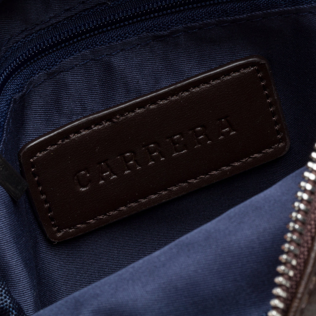 Borsello marrone con tasca esterna Carrera Jeans Newport