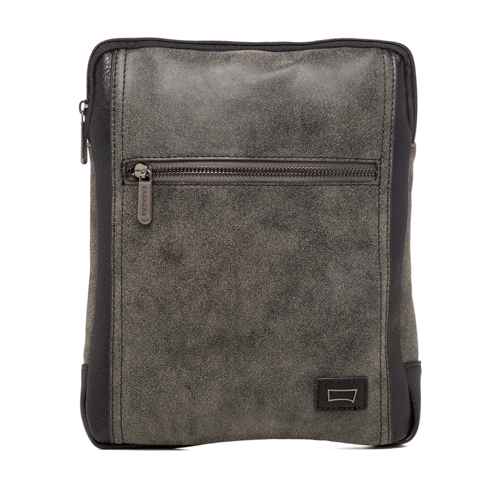 Borsello nero e grigio con logo Carrera Jeans Denver