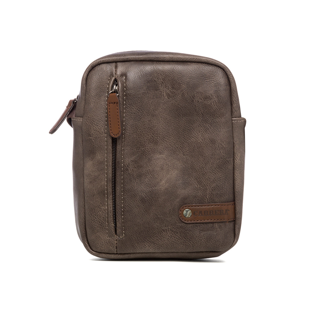 Borsello marrone con logo Carrera Jeans Catcher