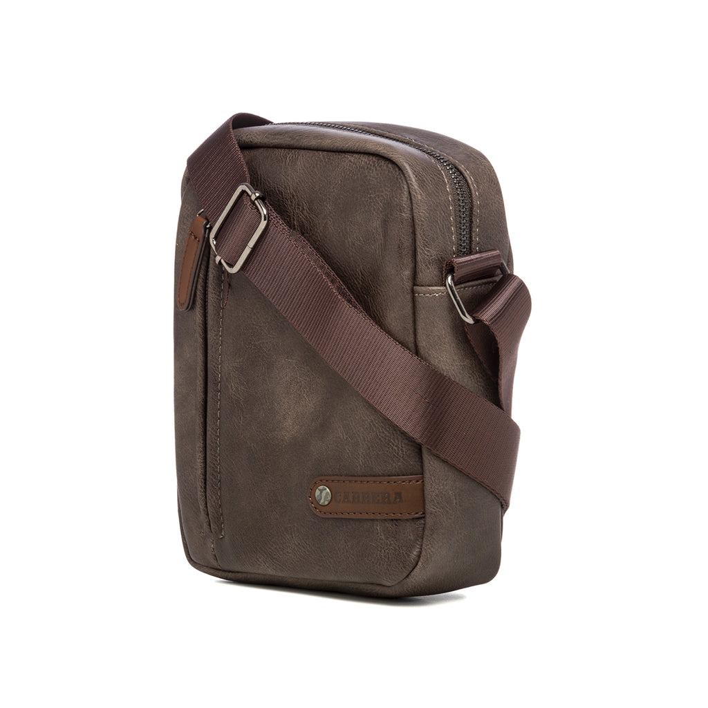 Borsello marrone con logo Carrera Jeans Catcher