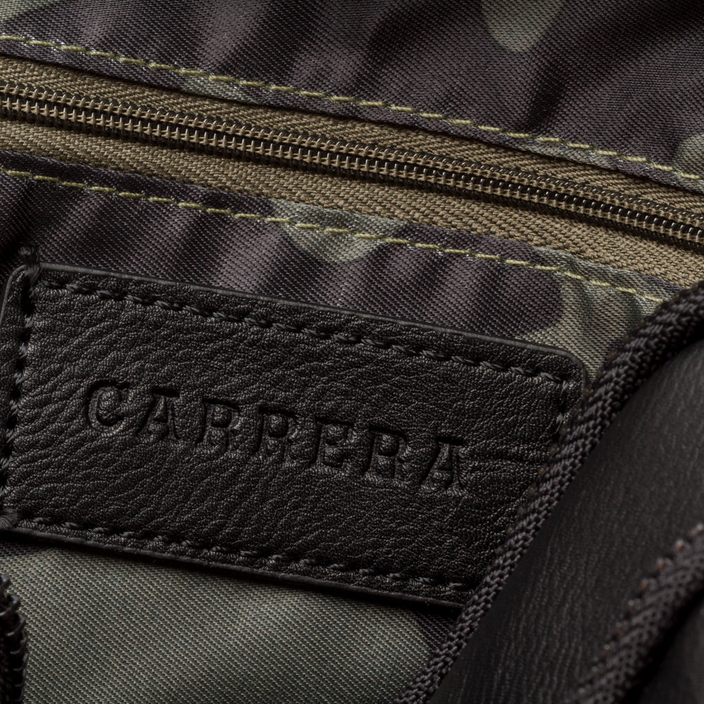 Borsello nero con tasca esterna Carrera Jeans Catcher