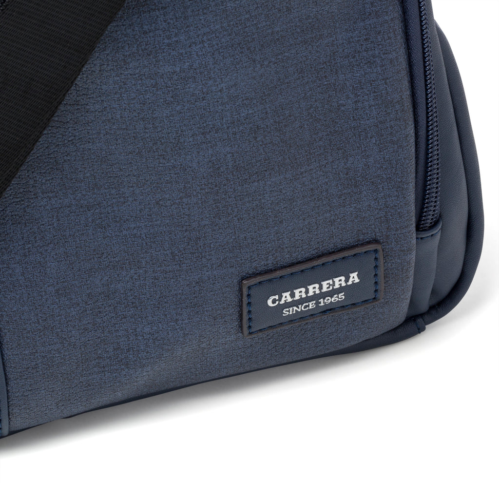 Borsello blu da uomo con logo in metallo Carrera Jeans Lucky