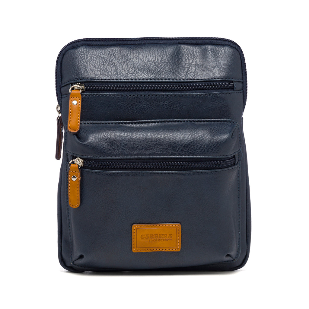 Borsello blu con patch logo Carrera Jeans Underground