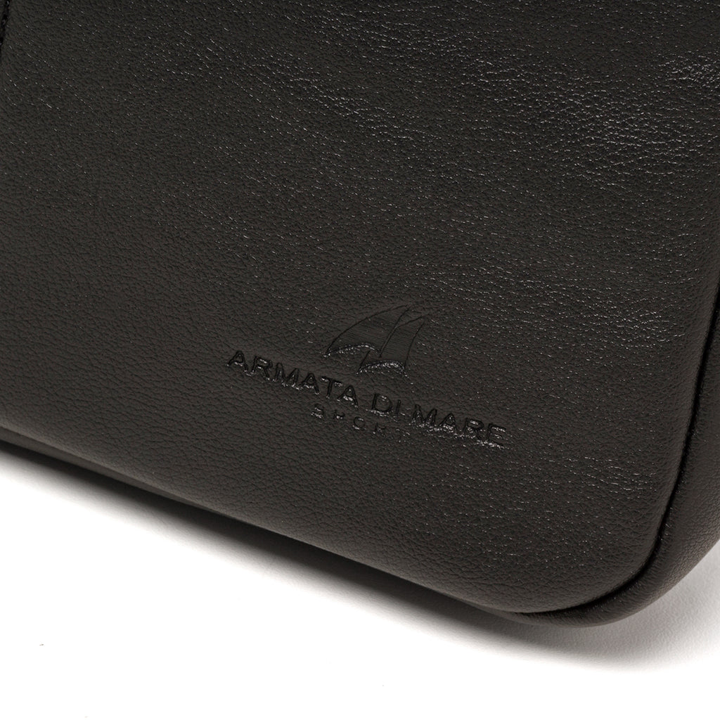 Borsello nero con tasca frontale Armata di Mare