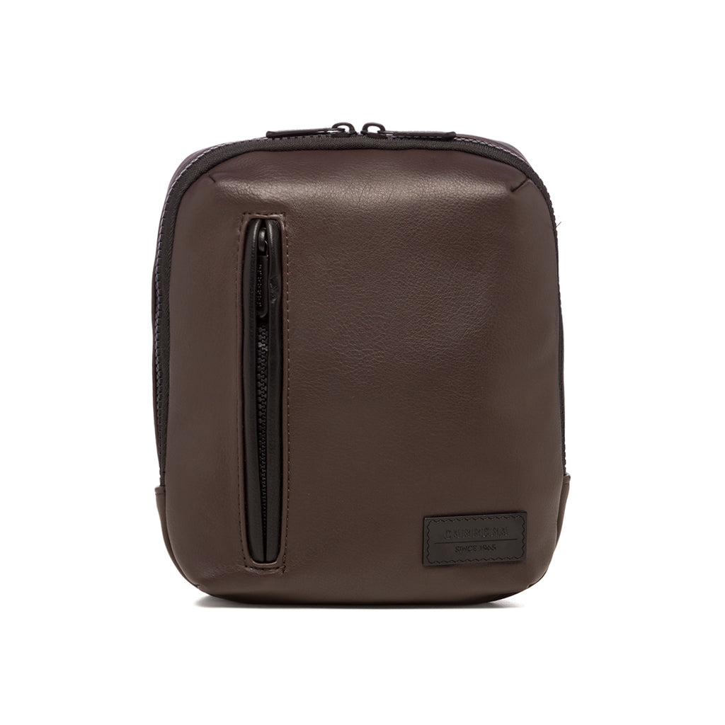 Borsello marrone con patch logo Carrera Jeans Tyler