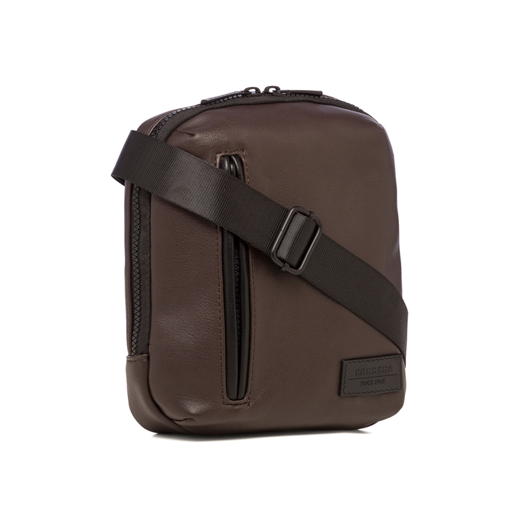 Borsello marrone con patch logo Carrera Jeans Tyler