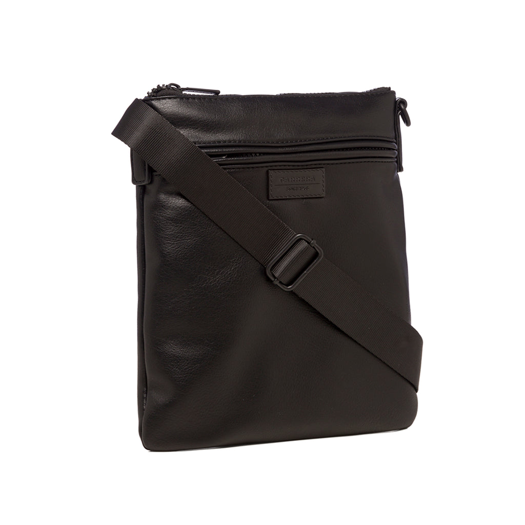 Borsello nero con patch logo Carrera Jeans Tyler