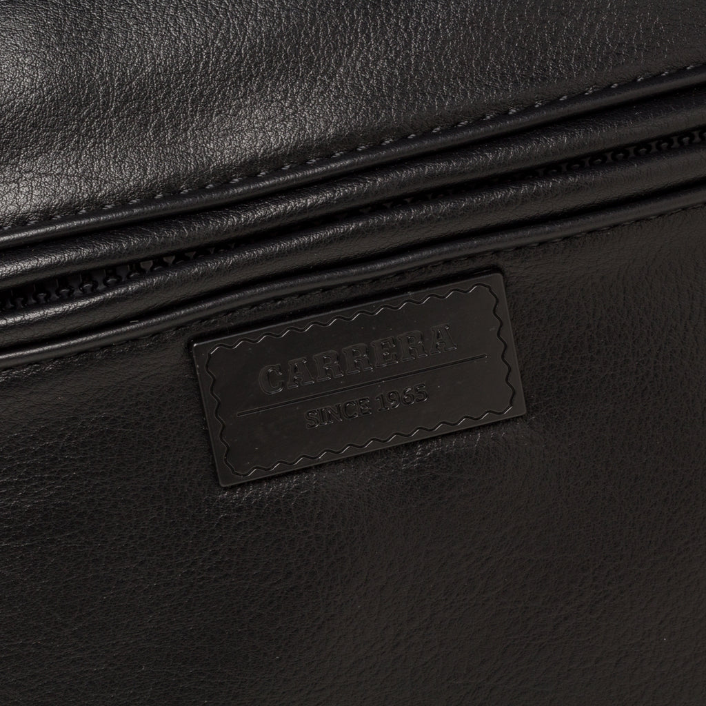 Borsello nero con patch logo Carrera Jeans Tyler