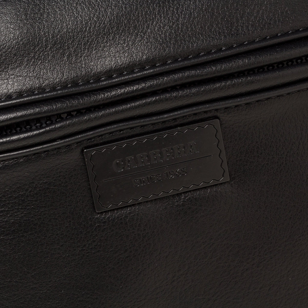 Borsello nero con patch logo Carrera Jeans Tyler