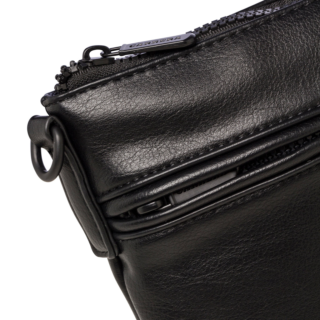 Borsello nero con patch logo Carrera Jeans Tyler