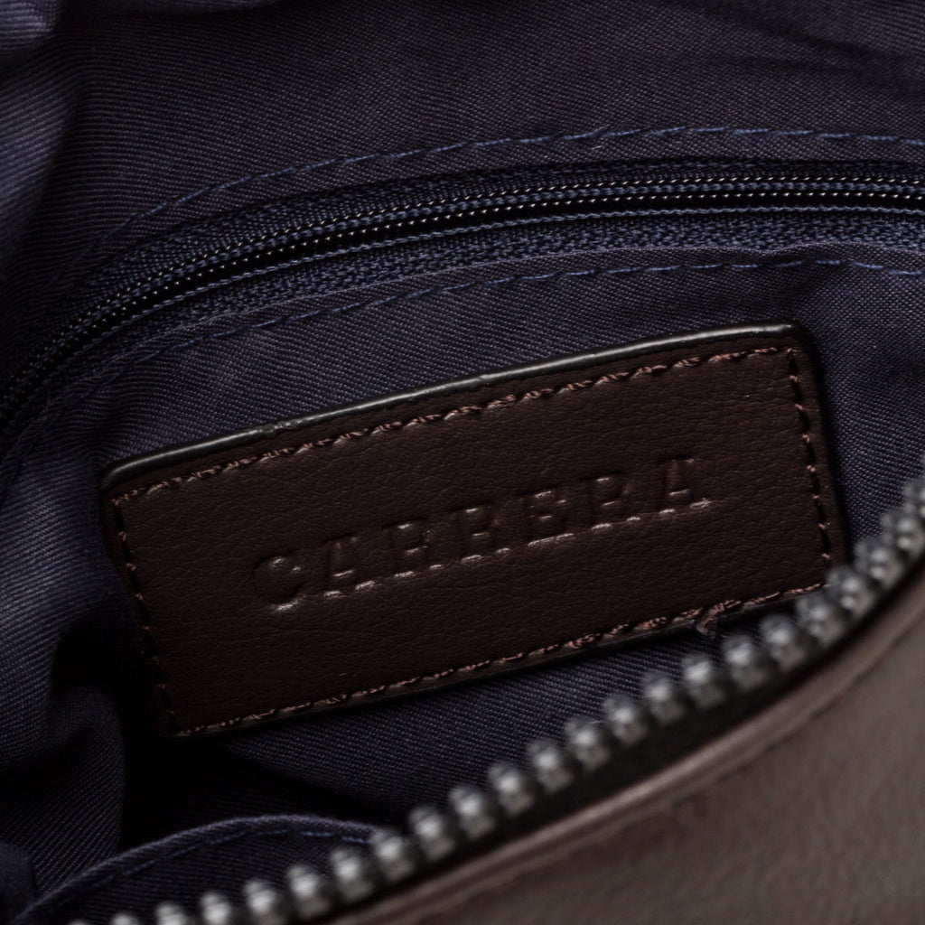 Borsello marrone con patch logo Carrera Jeans Tyler