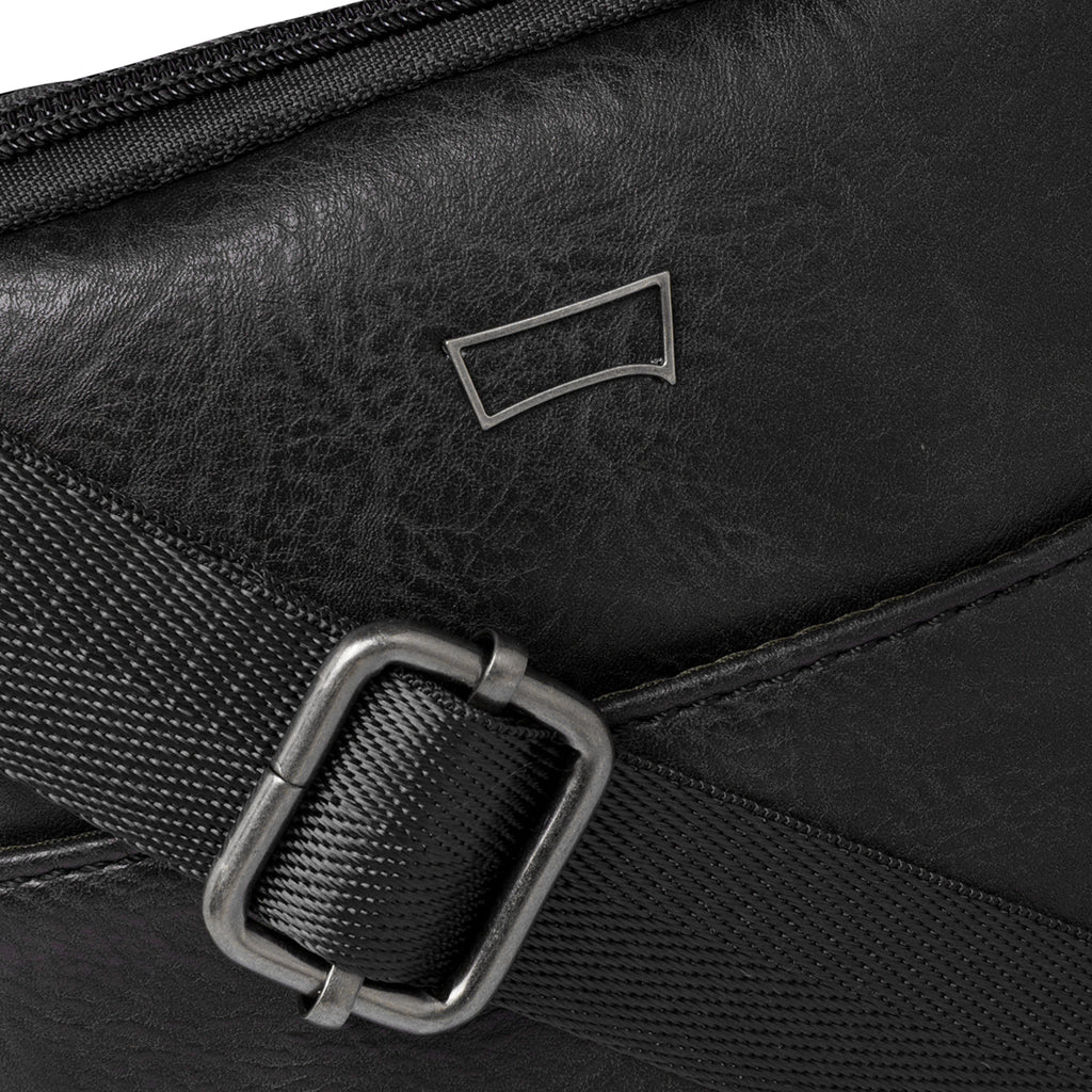 Borsello nero da uomo Carrera Jeans Tuscany