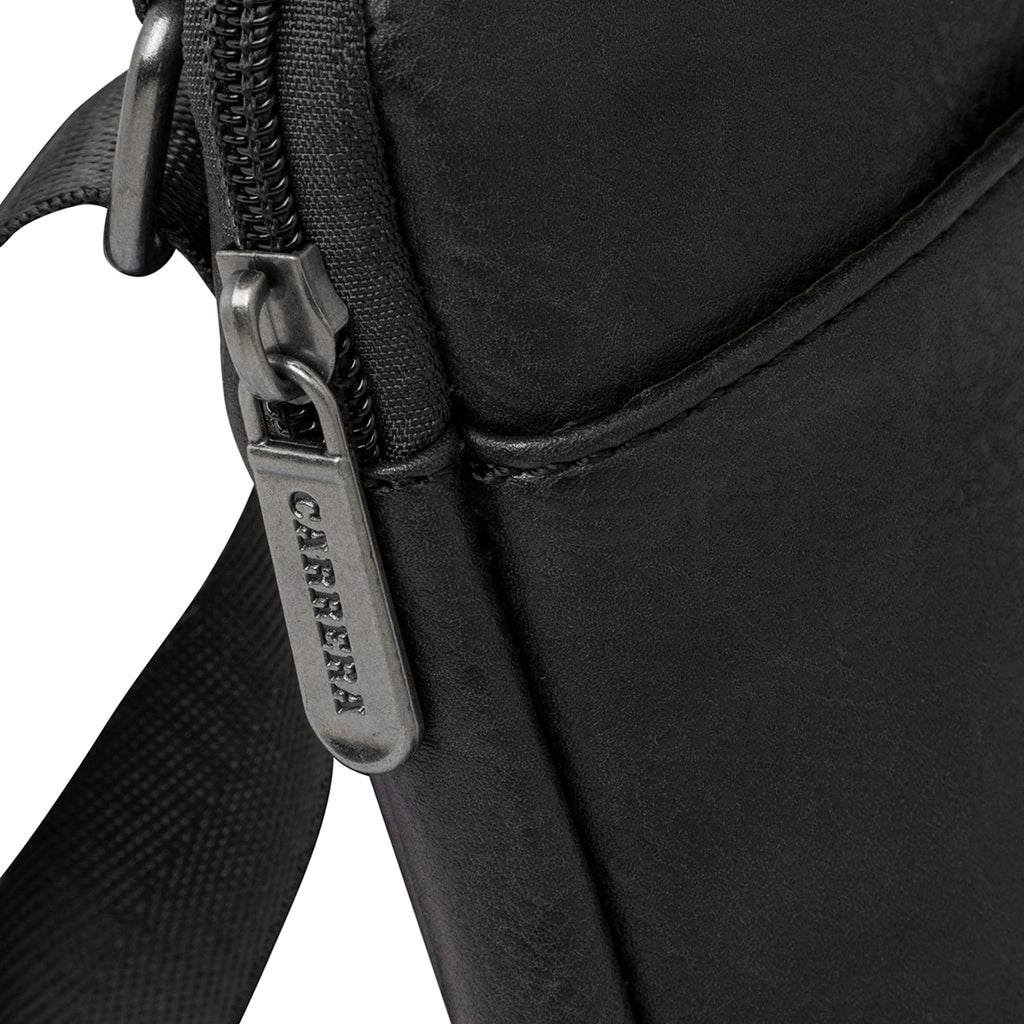 Borsello nero da uomo Carrera Jeans Tuscany